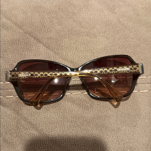Women’s Coach Dark Brown Designer Sunglasses S2049 - Picture 3 of 4